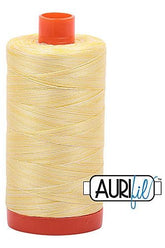 Aurifil Mako 50wt Cotton 1300 m 1422 yd. spool - 3910 Lemon Ice